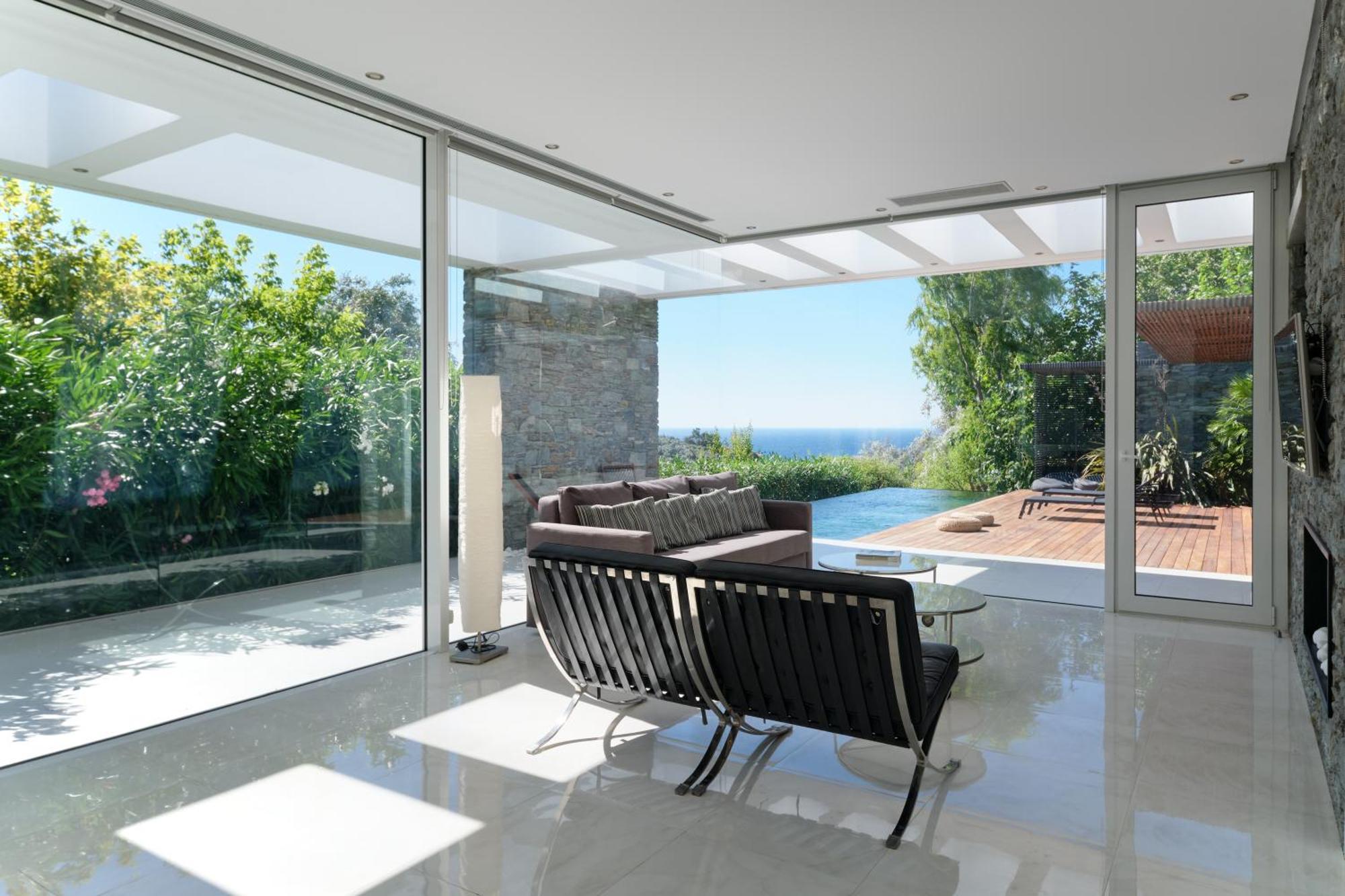 A - Luxury Villas Plomari Extérieur photo