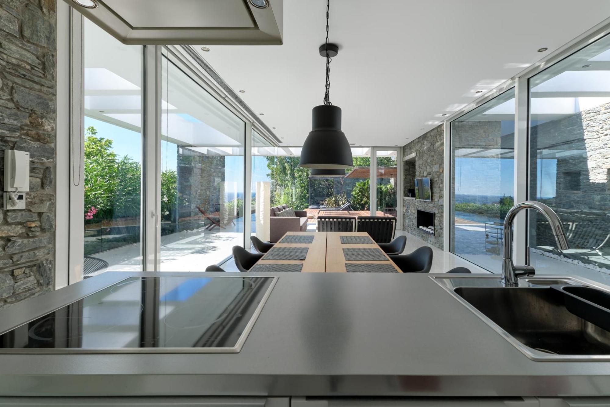 A - Luxury Villas Plomari Extérieur photo
